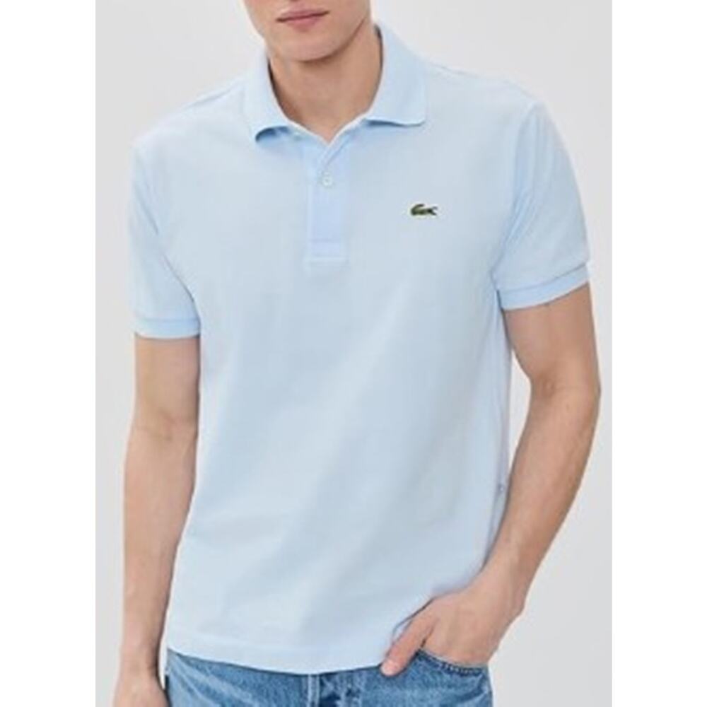 Lacoste Men's Classic Fit L1212 Original Piqué Polo Shirt Rill Blue XL